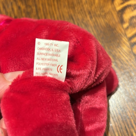 Vintage Beanie Baby Valentina 1998 - Picture 5 of 6